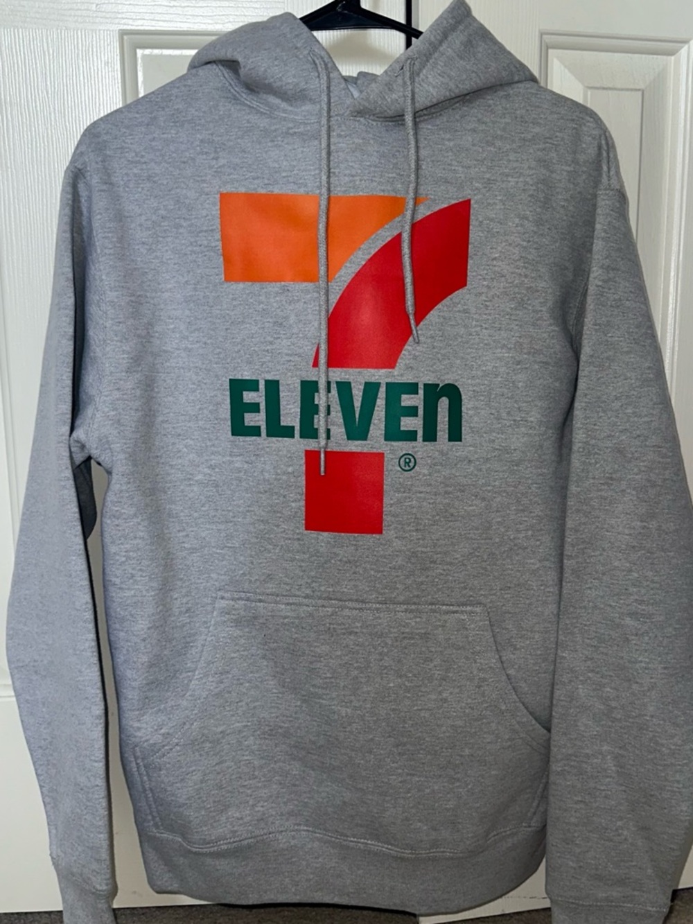 7 Eleven Heavyweight Gray Hoodie